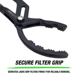 OEMTOOLS 87192 14in. Quick-Adjust Oil Filter Pliers Additional Image 3