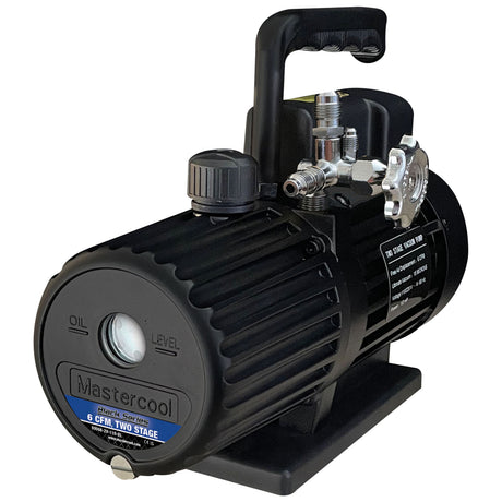 Mastercool 90066-2V-110-BL Black Series 6CFM 2Stage Vacuum Pump Main Image