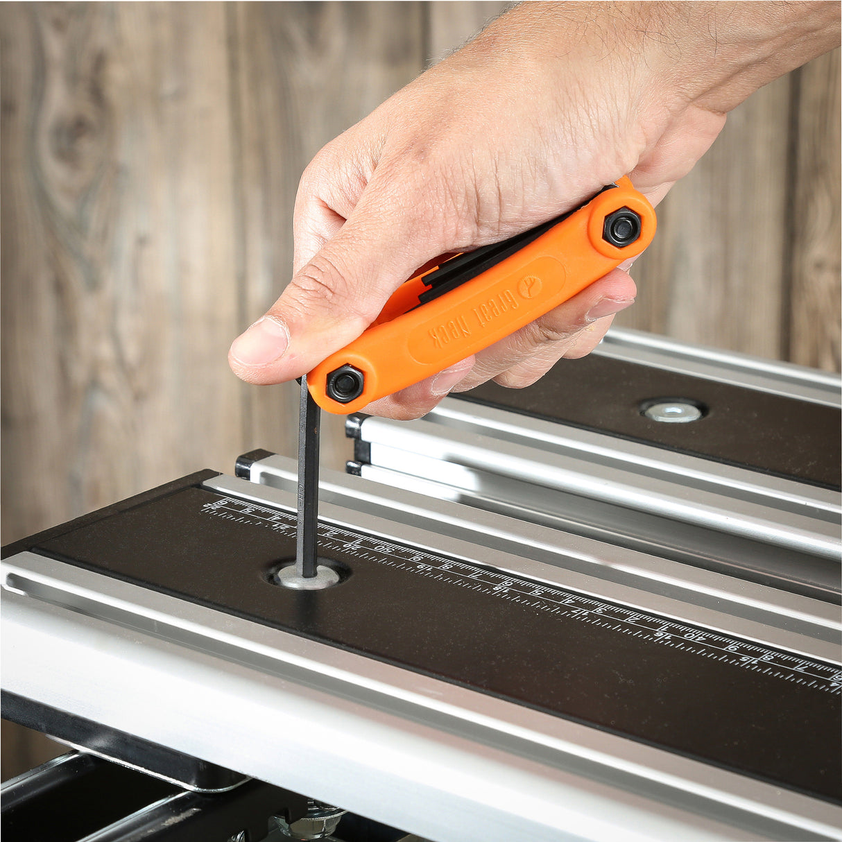 GreatNeck HEK7M Folding Hex Key Set (7 Piece Metric) Additional Image 8