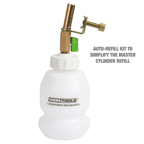 OEMTOOLS 22505 1 Liter Pneumatic Brake Bleeder with Refill Bottle Additional Image 5