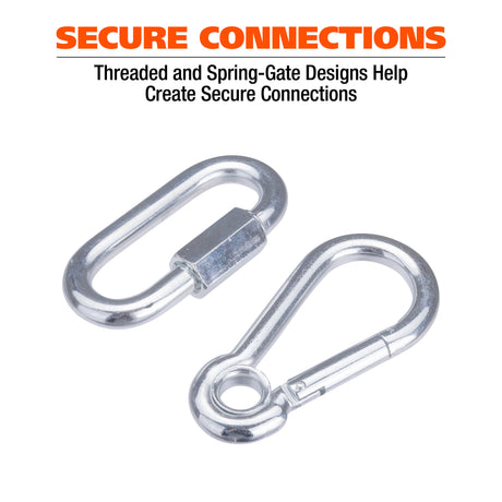 GreatNeck 68236 12-Piece Quick and Spring Link Assortment Additional Image 4