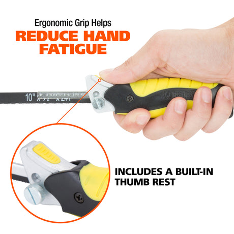 GreatNeck 80070 Adjustable Close Quarter Hacksaw (10-Inch) Additional Image 5