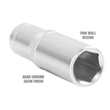 OEMTOOLS 22448 1/2 Inch Drive 6 Pt. Deep Wall Socket (18 mm) Additional Image 2