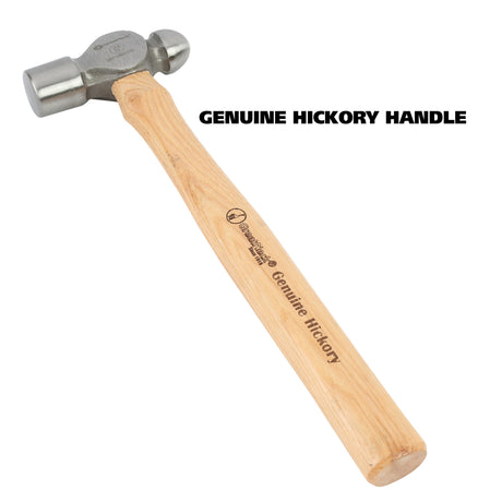 GreatNeck BP24 Ball Peen Hammer (24 Oz.) with Hickory Handle Additional Image 4