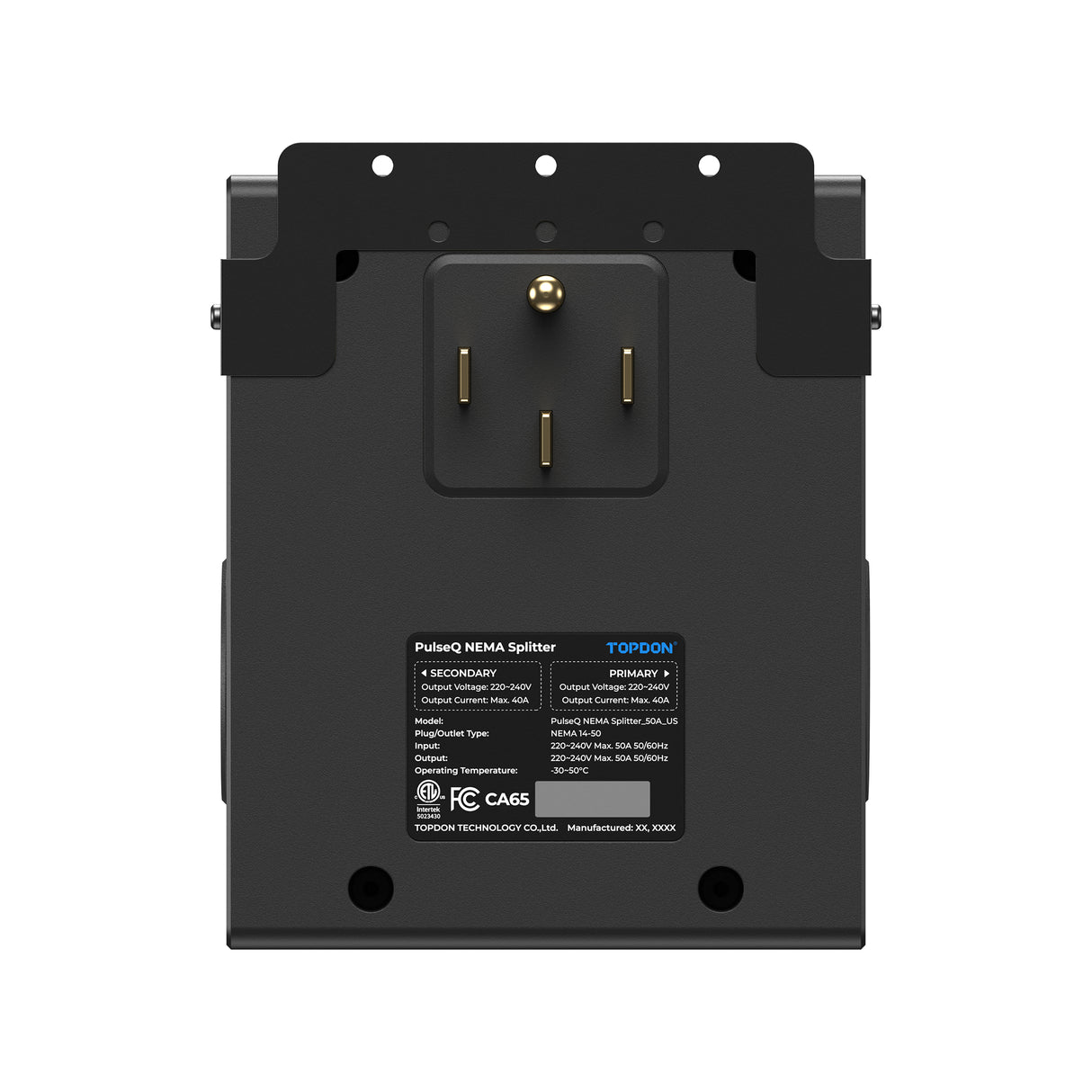 TopDon EVSNEMA50 NEMA Splitter 50A for EV Charger - NEMA14-50 Plug Additional Image 2
