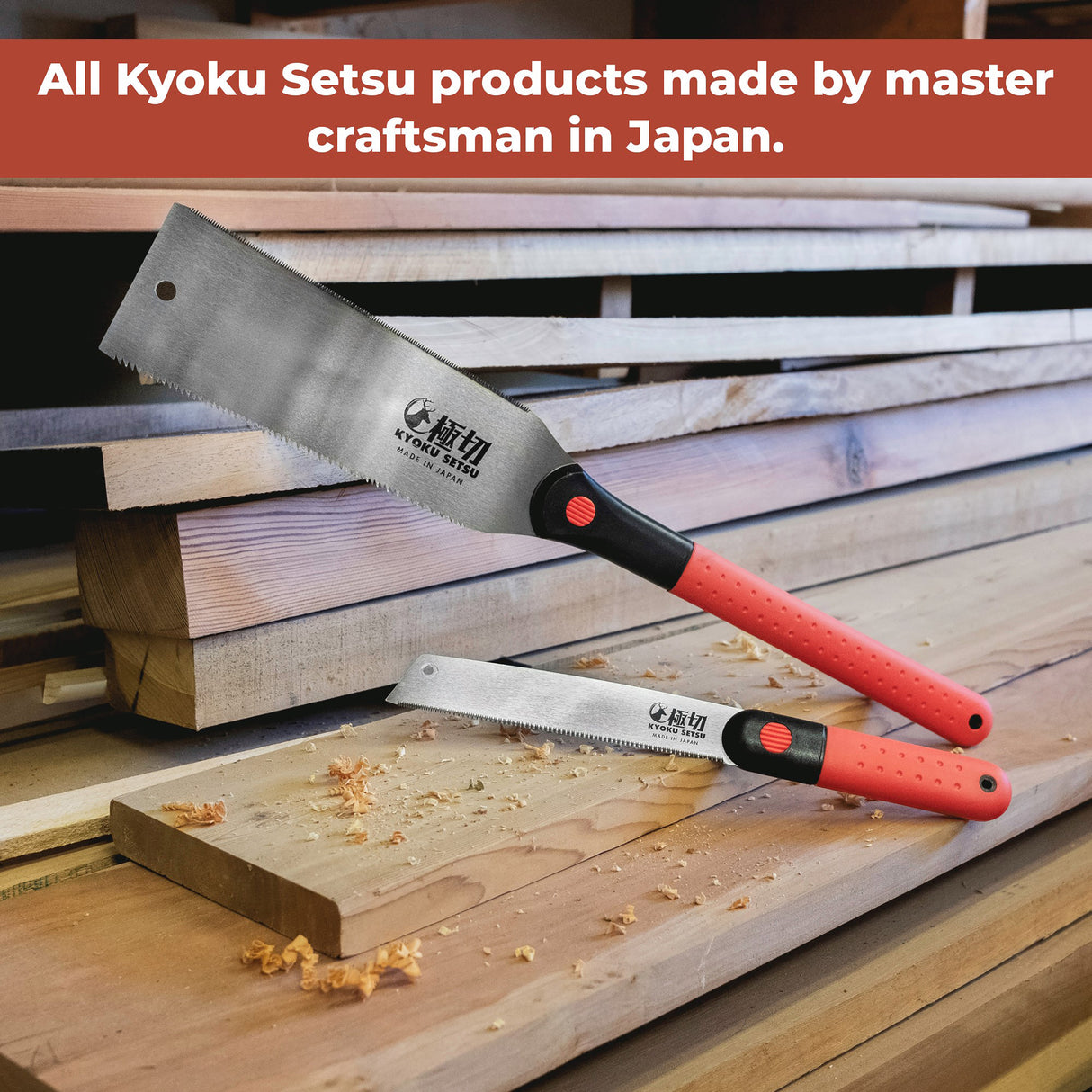 Kyoku Setsu 75003 Japanese Ryoba Double-Edged Pull Cut Saw Additional Image 7