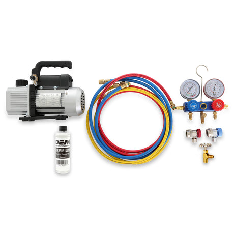OEMTOOLS 68950 Starter A/C Vacuum Pump Kit - R134a Additional Image 1