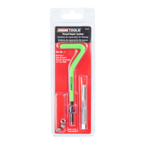 OEMTOOLS 25626 Thread Repair Kit - Metric M6 - 1 Additional Image 4