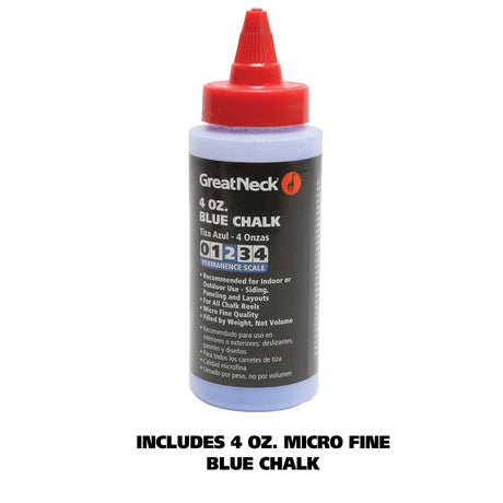 GreatNeck 80054 3 Piece Chalk Line Set Additional Image 4