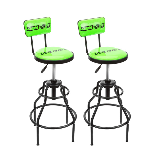 OEMTOOLS 24931TWO Adjustable Hydraulic Shop Stool (2 Pack) Main Image