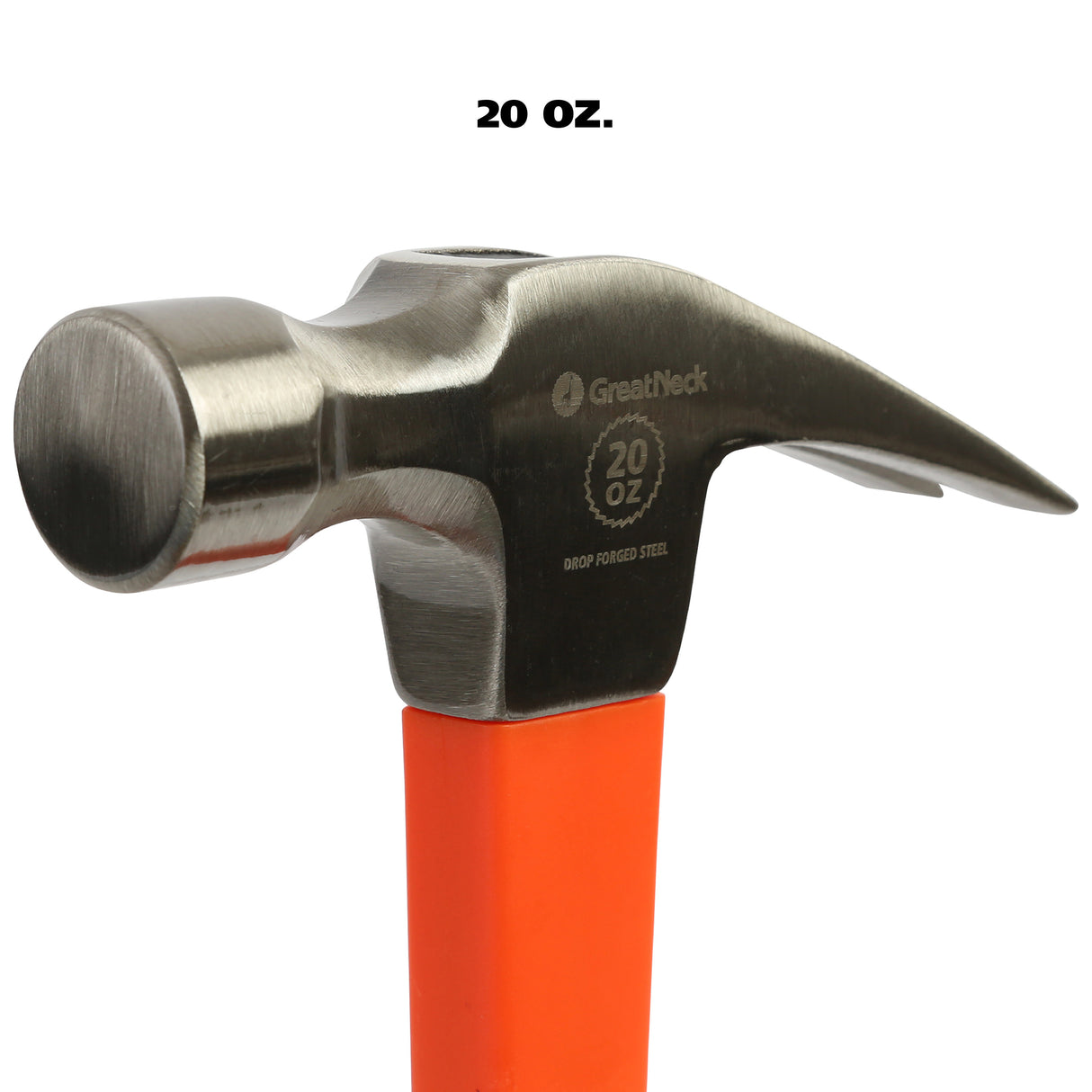 GreatNeck HG20S Fiberglass Straight Claw Hammer (20 Oz.) Additional Image 2