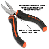 GreatNeck HLF4C Flat Nose Hobby Pliers (4-1/2 Inch) Additional Image 4