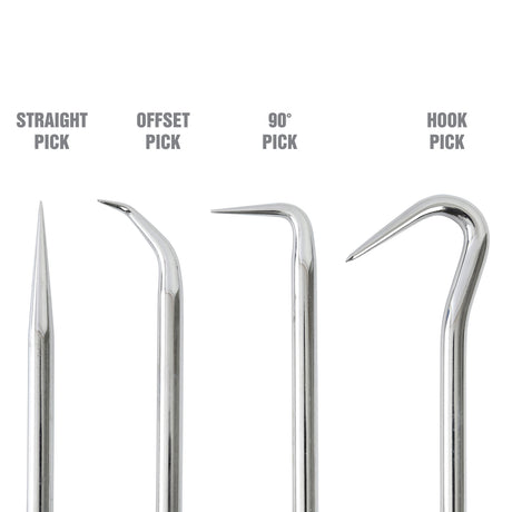 OEMTOOLS 25940 4 Piece 14 Inch Jumbo Pick Set Additional Image 2