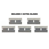 GreatNeck RS42C Safety Razor Scraper with 5 Blades Additional Image 1