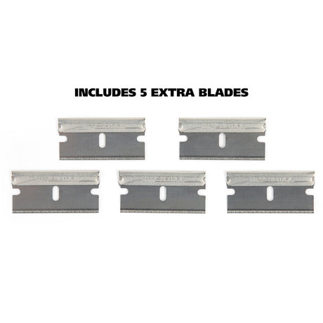 GreatNeck RS42C Safety Razor Scraper with 5 Blades Additional Image 1