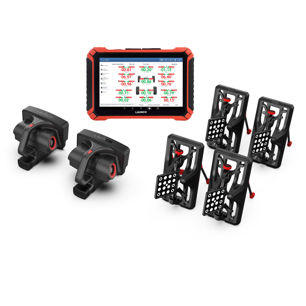 Launch 702020112TF X-613 Mobile Wheel Aligner with Scan Tool Main Image