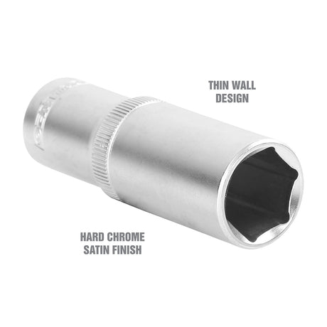 OEMTOOLS 22424 1/2 Inch Drive 6 Pt. Deep Wall Socket (3/4 Inch) Additional Image 2