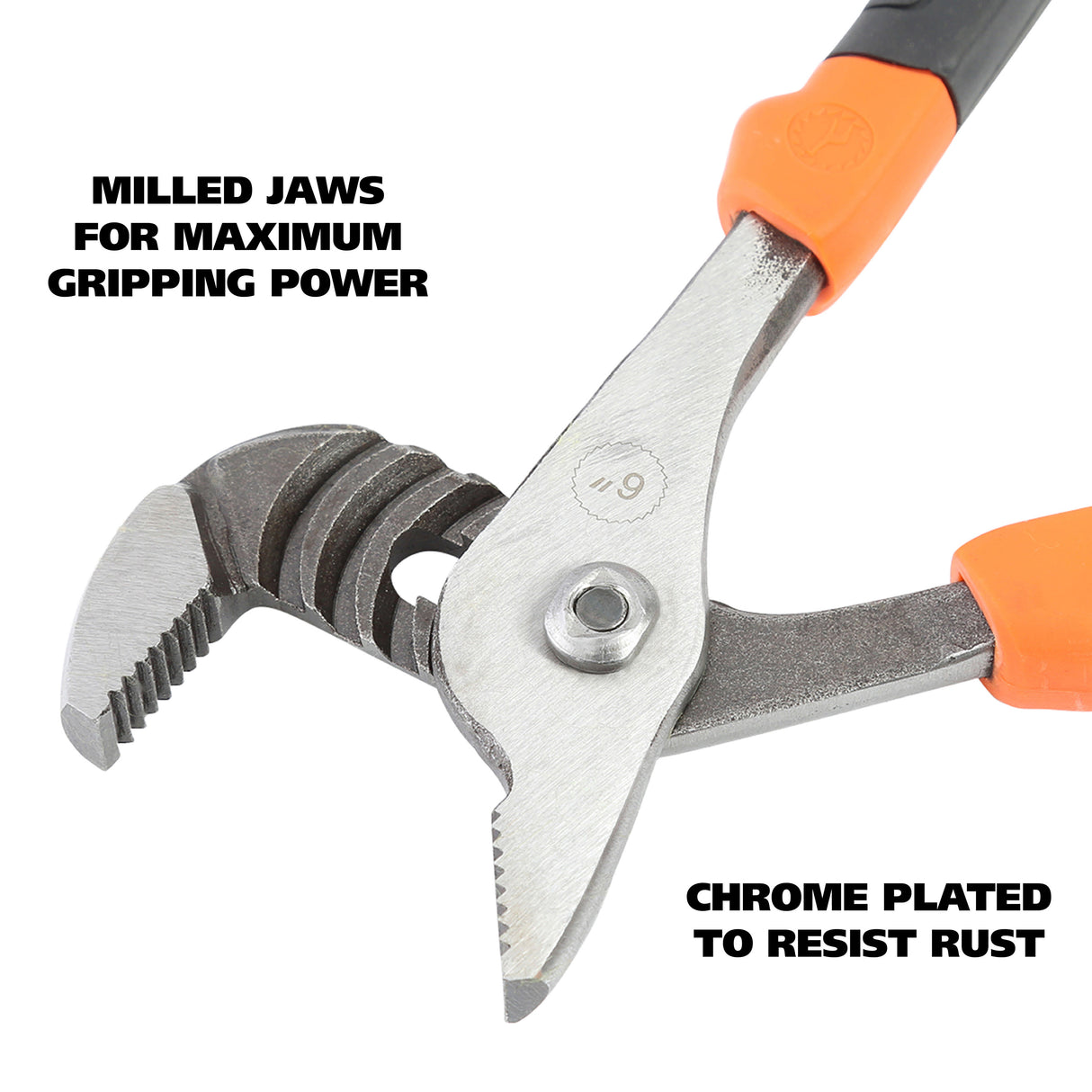 GreatNeck W65C Groove Pliers (6-1/2 Inch) Additional Image 2