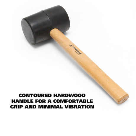 GreatNeck RM32 Rubber Mallet (32 Oz.) Additional Image 3