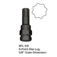OEMTOOLS 24447N 8PL 5/8in. 8 Pt. Star Main Image