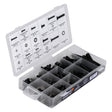GreatNeck 68233 255-Piece Nut and Bolt Assortment, MM, Black Main Image