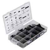 GreatNeck 68233 255-Piece Nut and Bolt Assortment, MM, Black Main Image