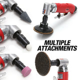 OEMTOOLS 25777 Right Angle Air Die Grinder Kit Additional Image 7