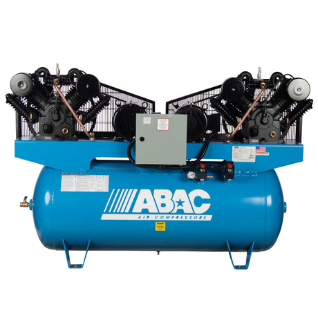 ABAC ABC10-43120HD 10 HP Duplex 2x10 460V 3Ph Air Compressor Main Image