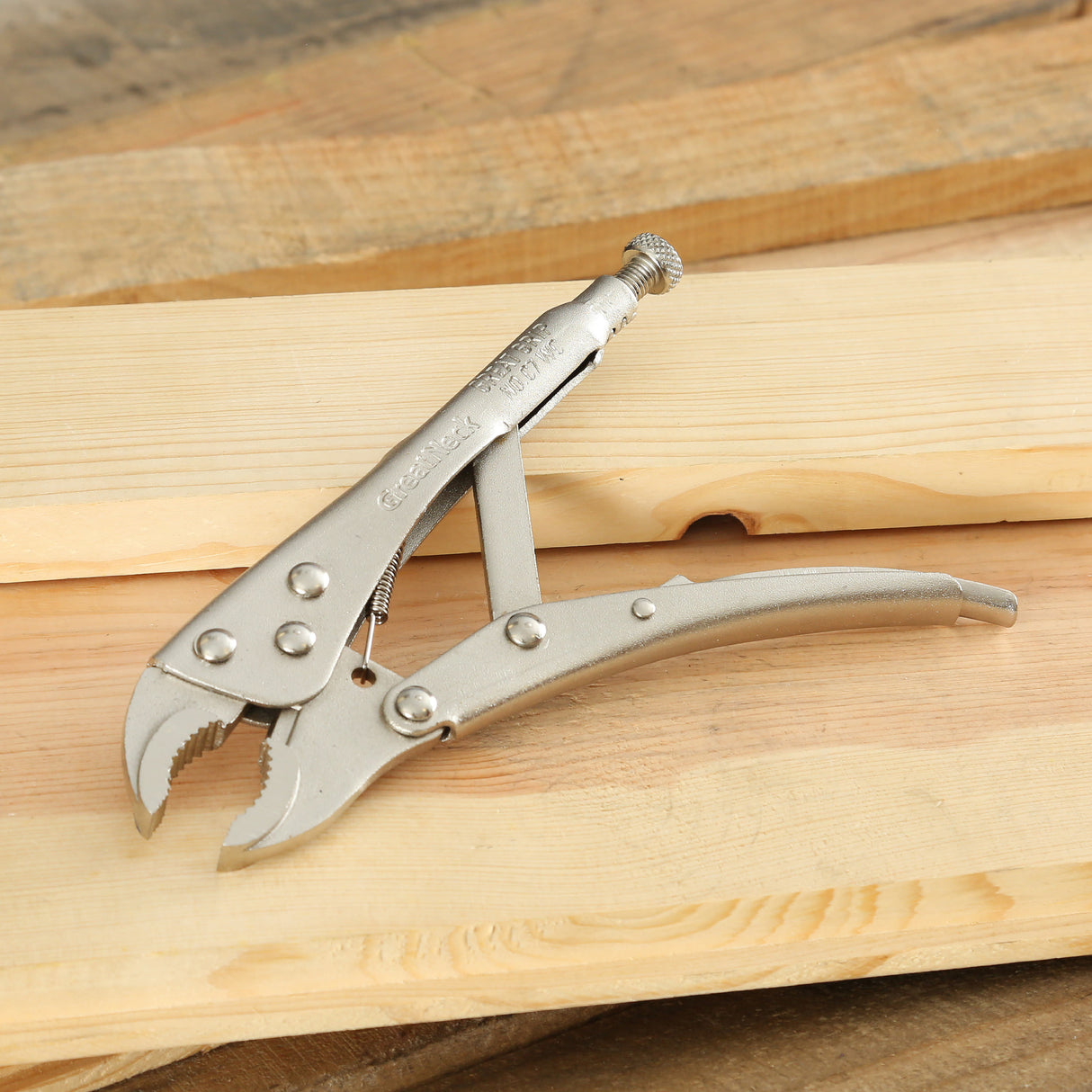 GreatNeck C7WC Curved Jaw Locking Pliers (7-Inch) Additional Image 6