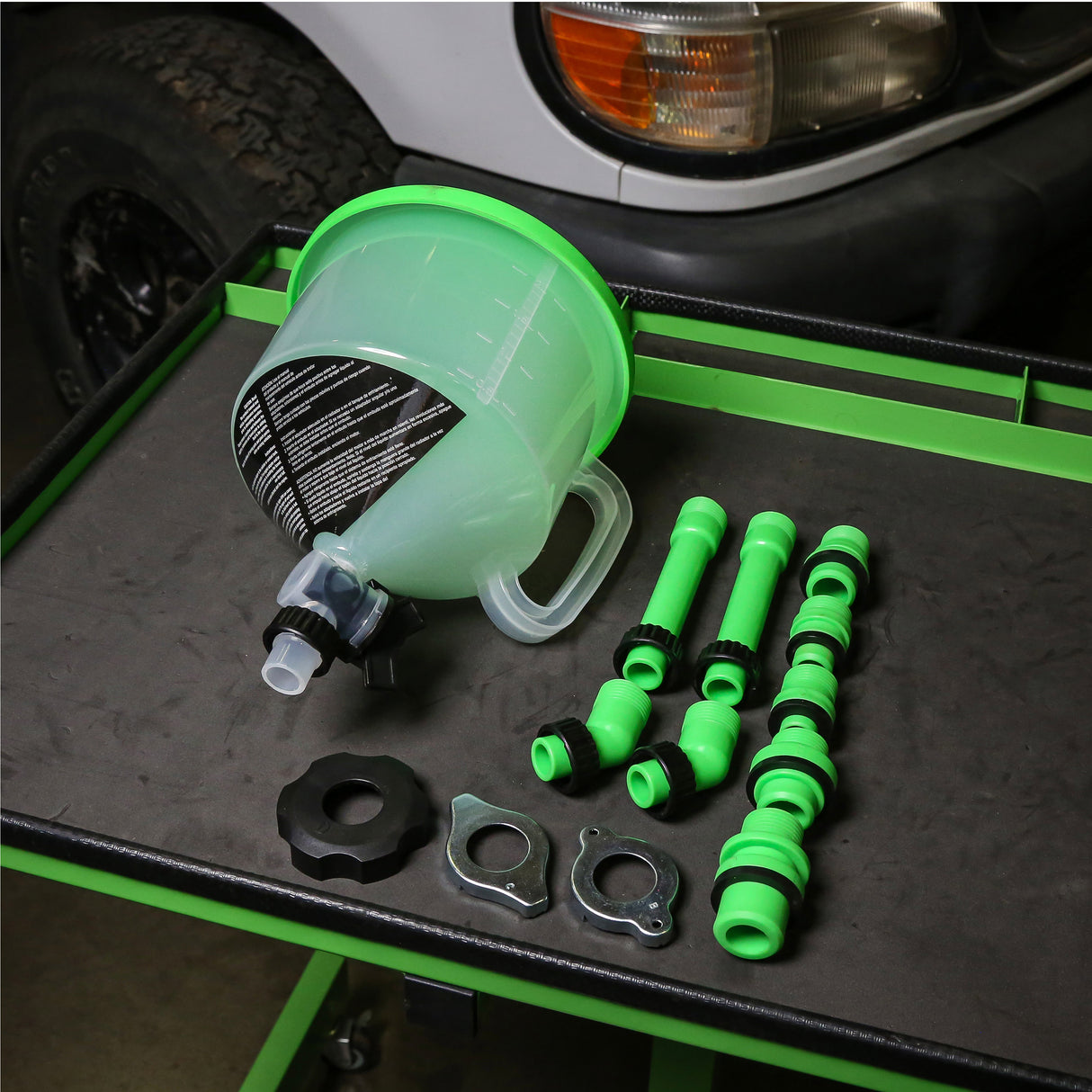 OEMTOOLS 87007 No Spill Coolant Filling Funnel Kit Additional Image 9