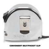 GreatNeck C435I ExtraMark™ Chrome Tape Measure (25 Ft. x 1 Inch) Additional Image 2