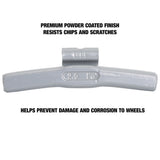 OEMTOOLS 23304 2.5 Oz. LH Style Steel Wheel Weight - 1 Box of 25 Additional Image 3