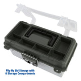 Sheffield 12670 13in. Tackle Box - Green/Gray Additional Image 5