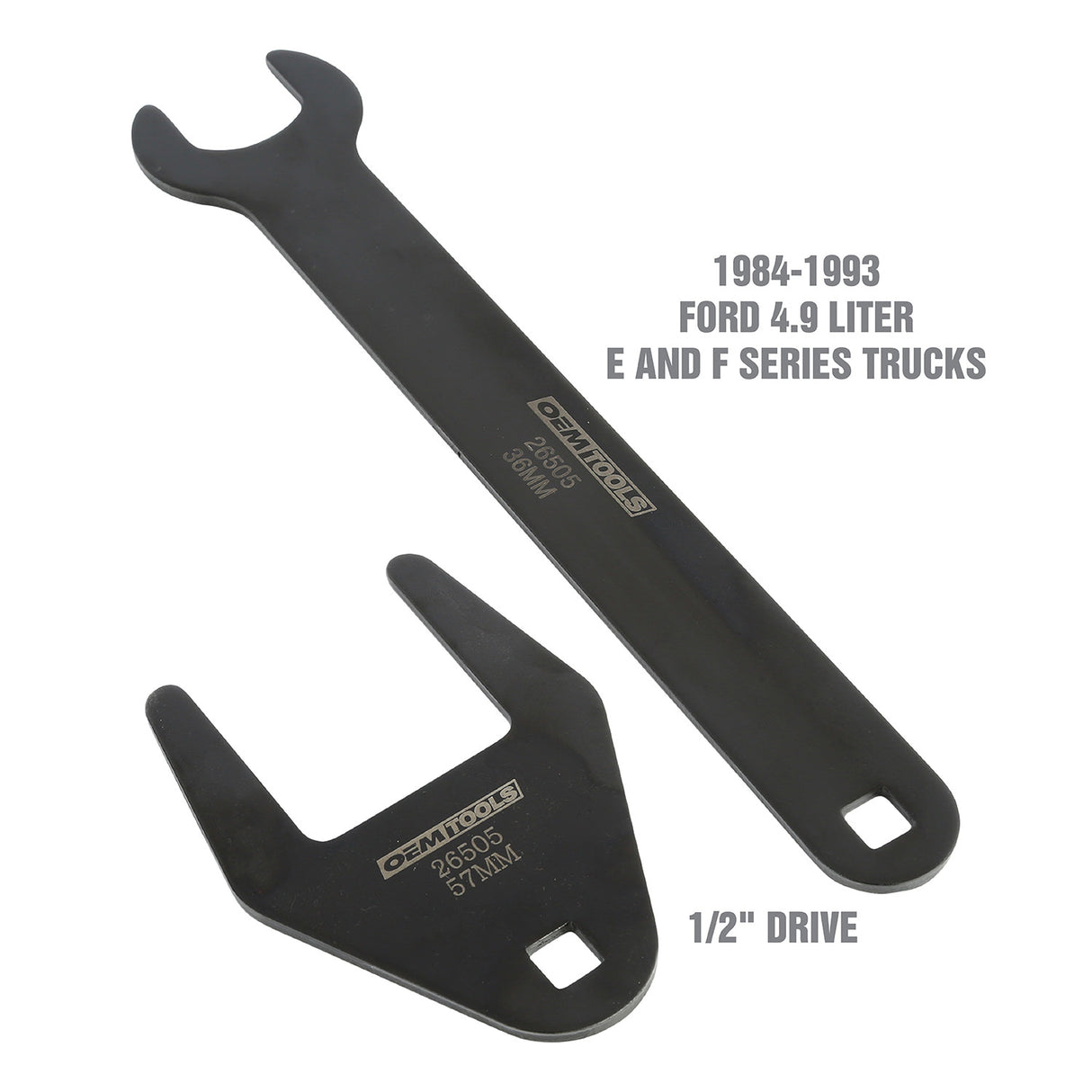 OEMTOOLS 26505 Fan Clutch Wrench Set Additional Image 4