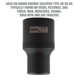 OEMTOOLS 35059 11 Point Brake Caliper Socket Additional Image 6
