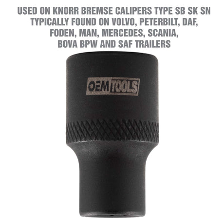 OEMTOOLS 35059 11 Point Brake Caliper Socket Additional Image 6