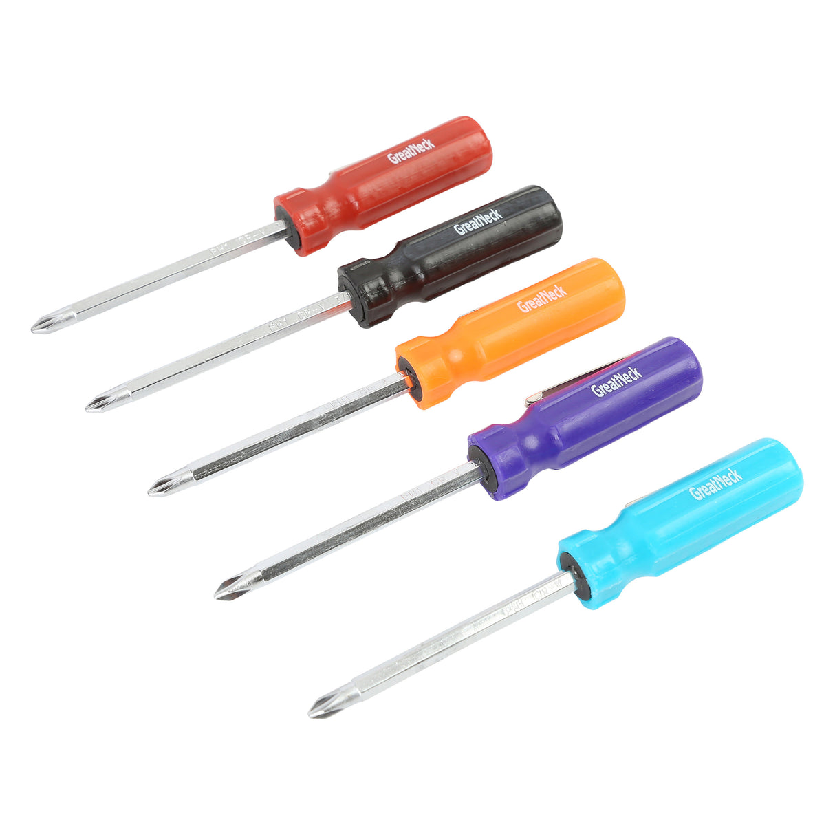 GreatNeck 706E 2-in-1 Screwdriver in Fishbowl Display Main Image