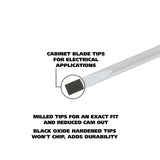 GreatNeck 73014 3/16 x 8 Inch Slotted Round Shank Cabinet Tip Screwdriver Additional Image 2