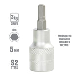 OEMTOOLS 22830 3/8 Inch Drive Hex Bit Socket (5 mm) Additional Image 1
