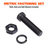 GreatNeck 68233 255-Piece Nut and Bolt Assortment, MM, Black Additional Image 1