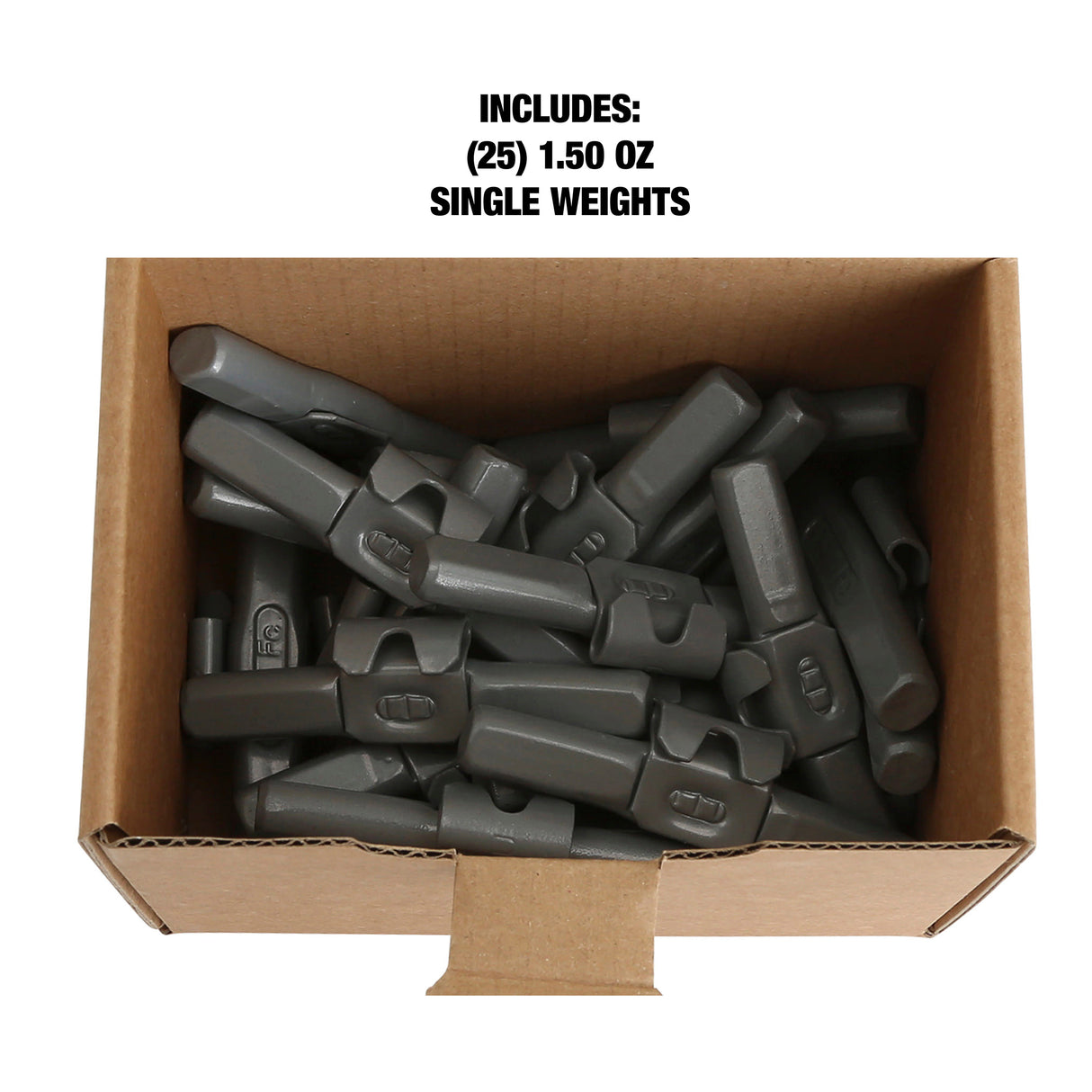 OEMTOOLS 23228 1.50 Oz. P Style Steel Wheel Weight - 1 Box of 25 Additional Image 4