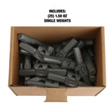 OEMTOOLS 23228 1.50 Oz. P Style Steel Wheel Weight - 1 Box of 25 Additional Image 4