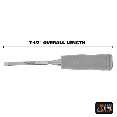 GreatNeck WC25 Chisel (1/4 Inch) Additional Image 1