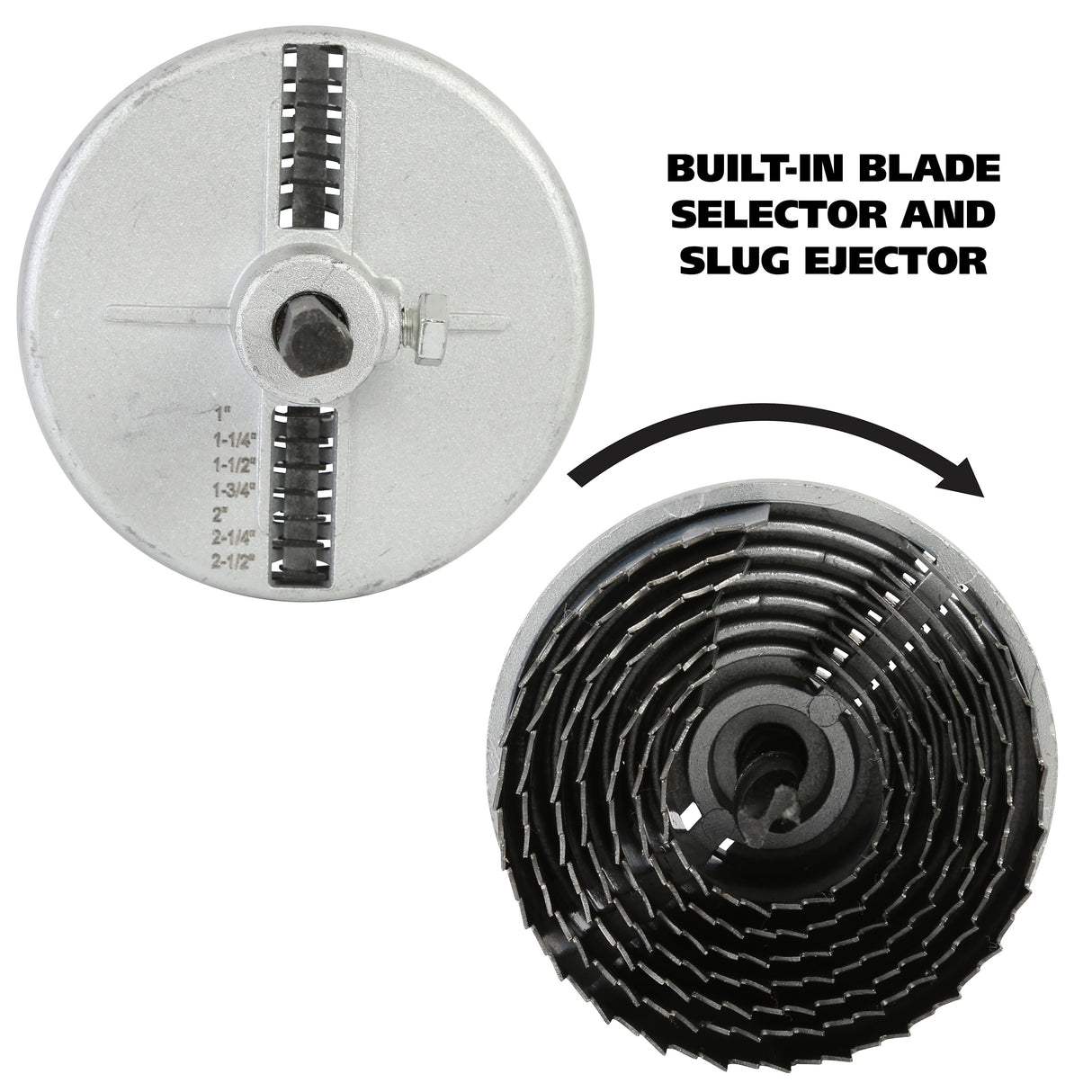 GreatNeck HC7C 7-in-1 Hole Saw (3/4-Inch Deep) Additional Image 4