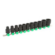 OEMTOOLS 25593 11 Piece 1/2in. Drive Impact Socket Set (SAE) Main Image
