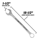 OEMTOOLS 22108 1-1/2 Inch Jumbo Combination Wrench Additional Image 2