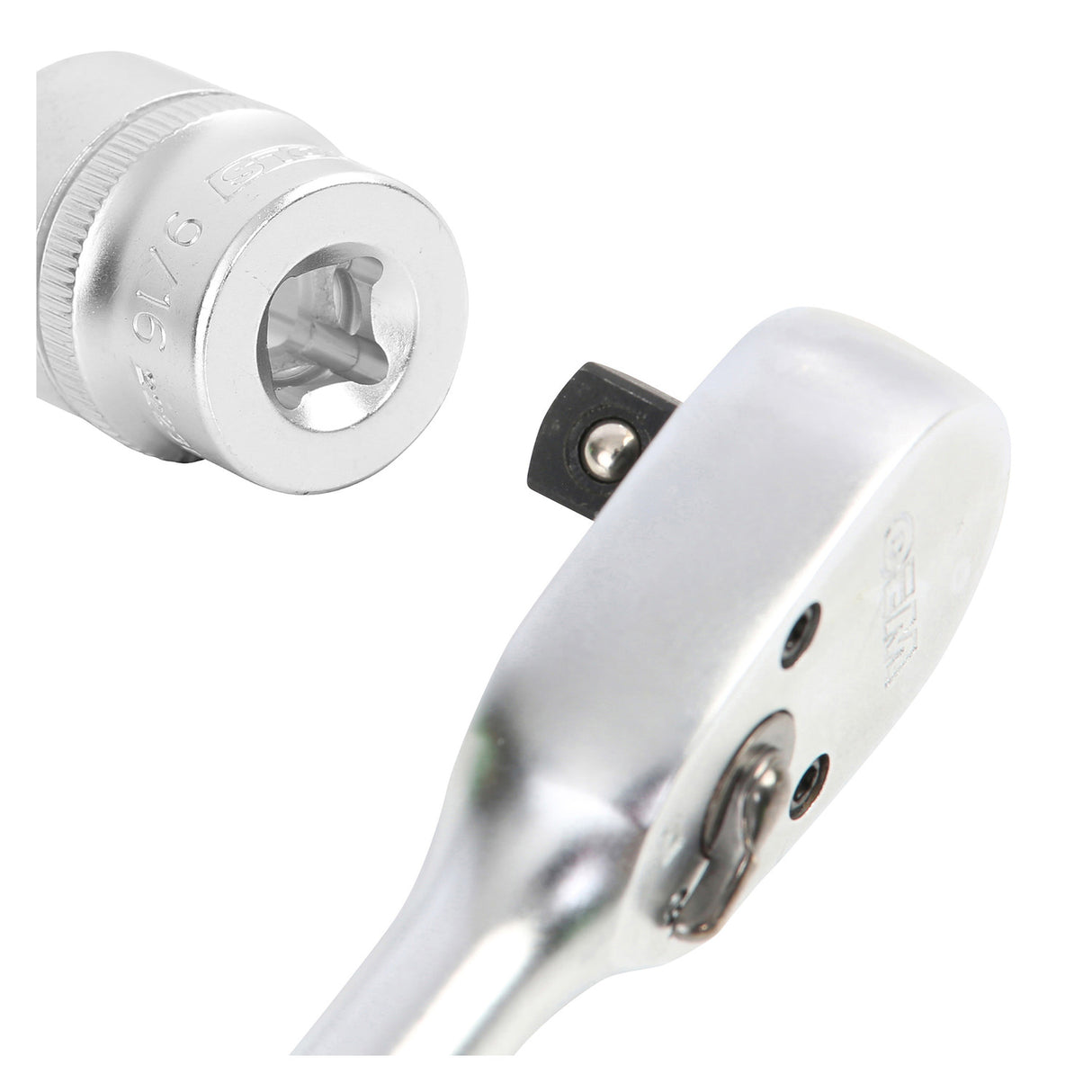 OEMTOOLS 22231 1/4 Inch Drive 6 Pt. Socket (9/16 Inch) Additional Image 3