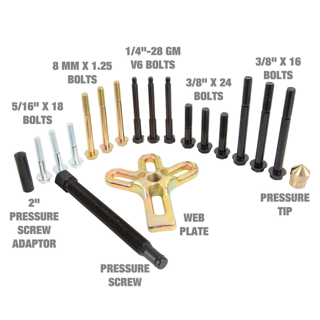 OEMTOOLS 37187 Harmonic Balancer Puller Additional Image 3