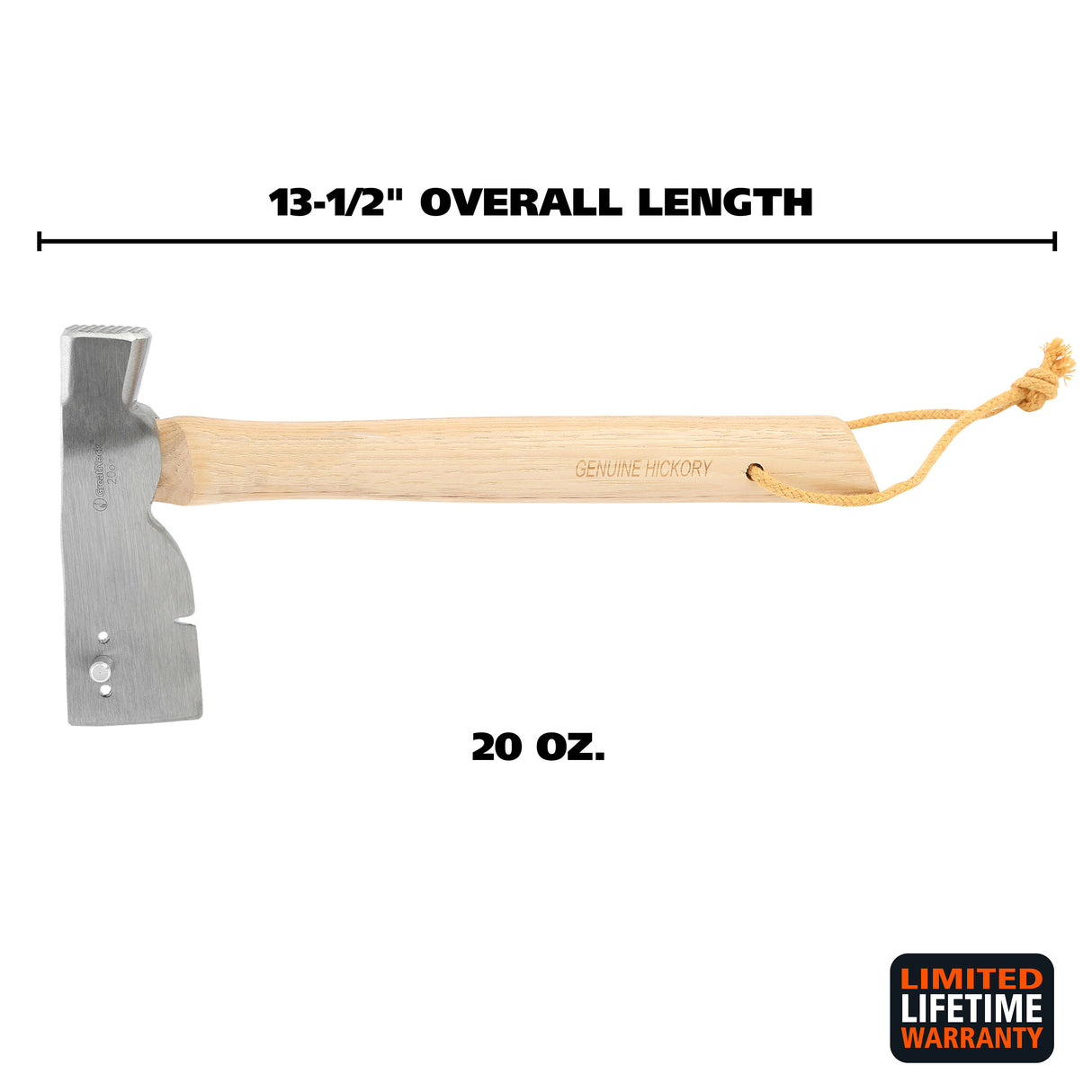 GreatNeck SHR14 Roofing Hatchet (20 Oz.) Additional Image 1