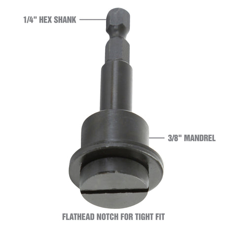 OEMTOOLS 26524 5 Piece Cut Off Wheel Set with Mandrel Additional Image 5